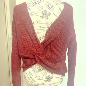 Twiss Back Sweater